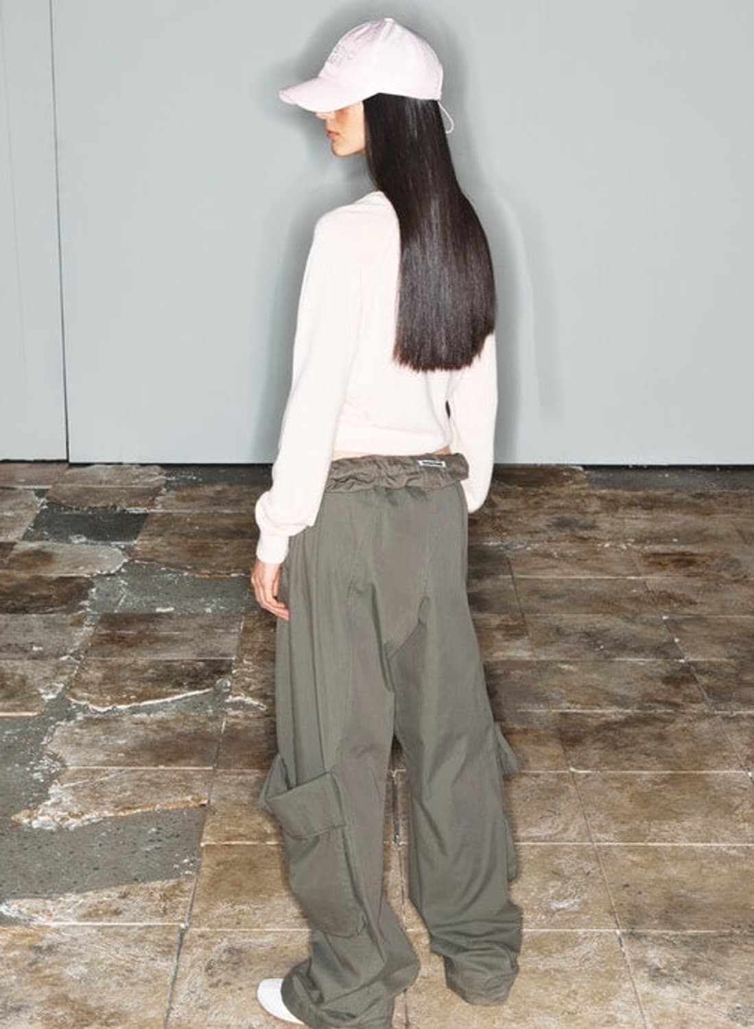 The Open Product  더오픈프로덕트 와이드 카고팬츠 상품이미지2