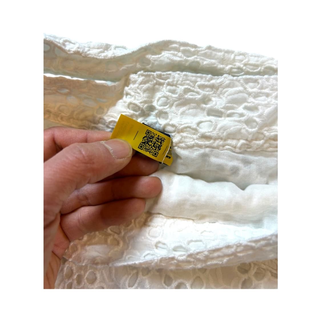 W-M) 폴로 랄프로렌 코튼 레이스 랩 스커트 화이트 BS-P-- 상품이미지9