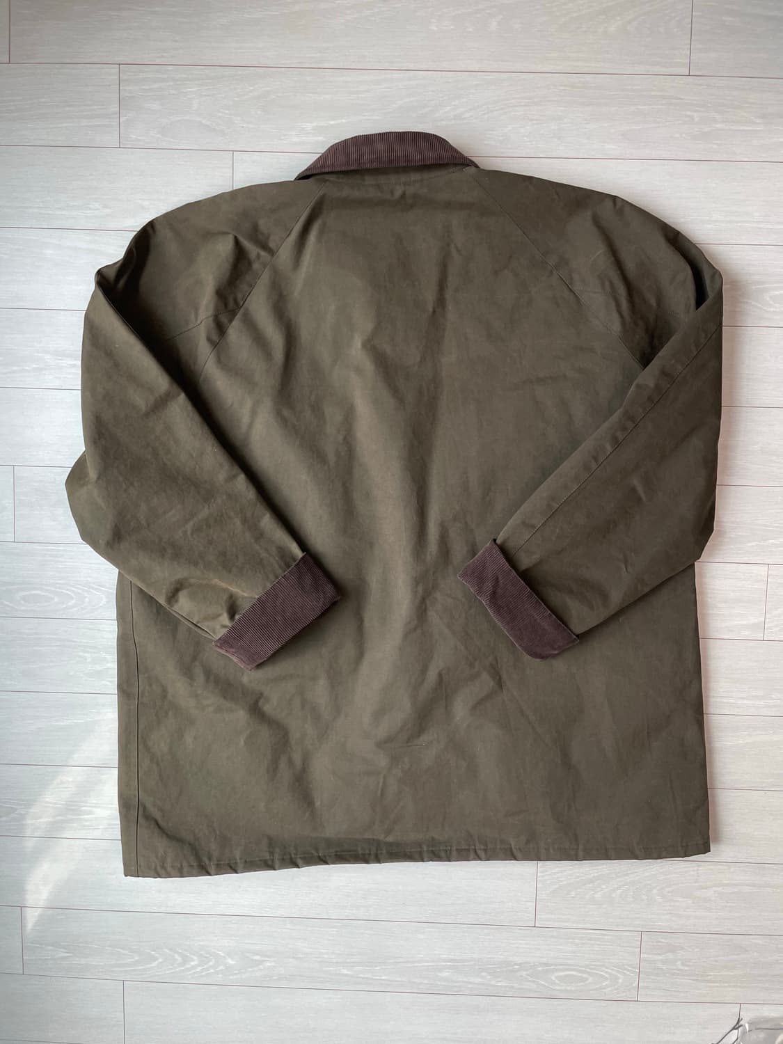 UNISEX WAXED COTTON HUNTING JACKET (UDJU 상품이미지4