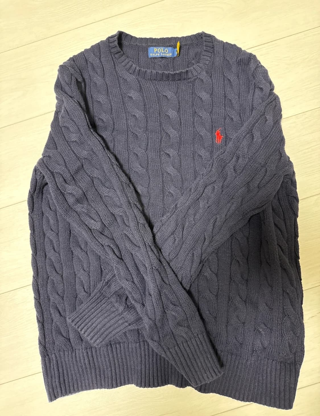 폴로 네이비 니트 s 상품이미지1