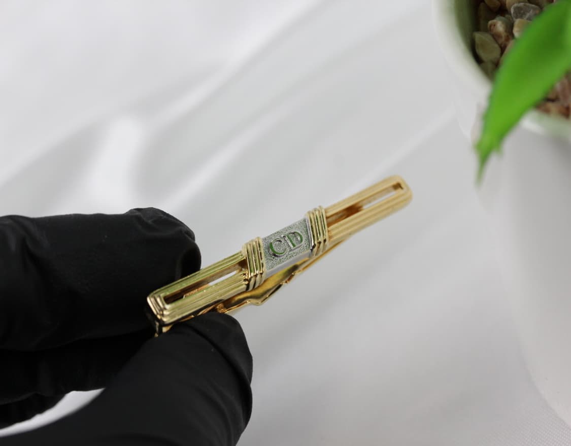 디올 B+등급 5cm 남자 명품 넥타이핀 빈티지 상품이미지5