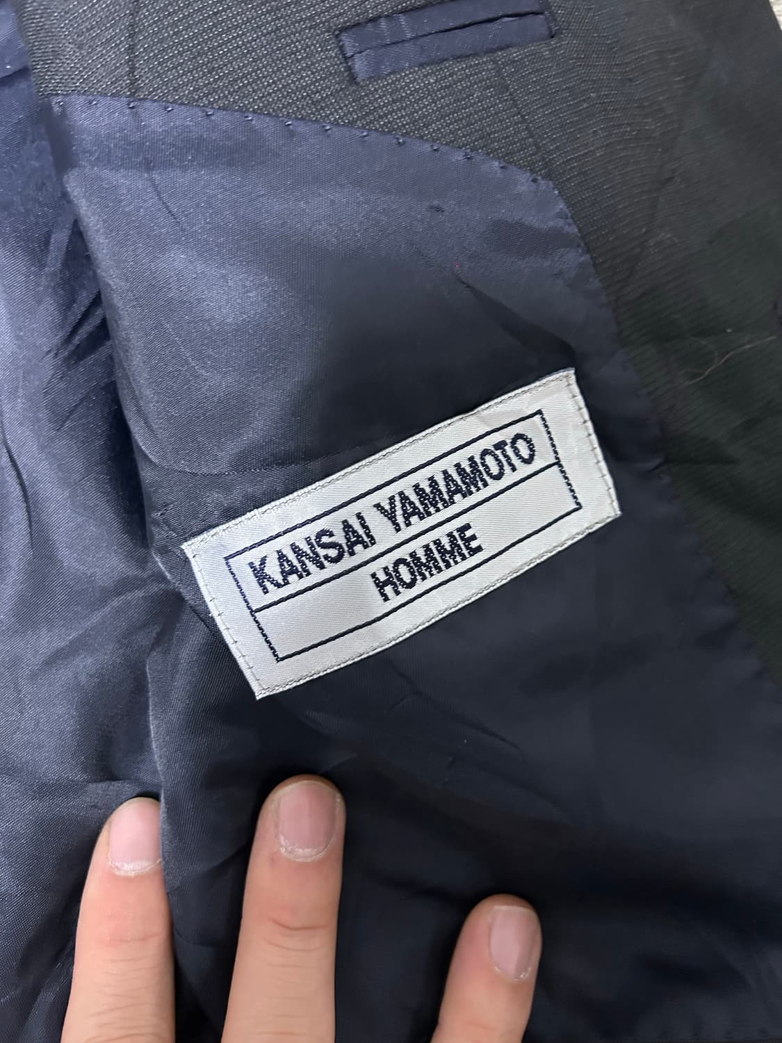 간사이야마모토 캐시미어 블레이저 105~110 상품이미지3