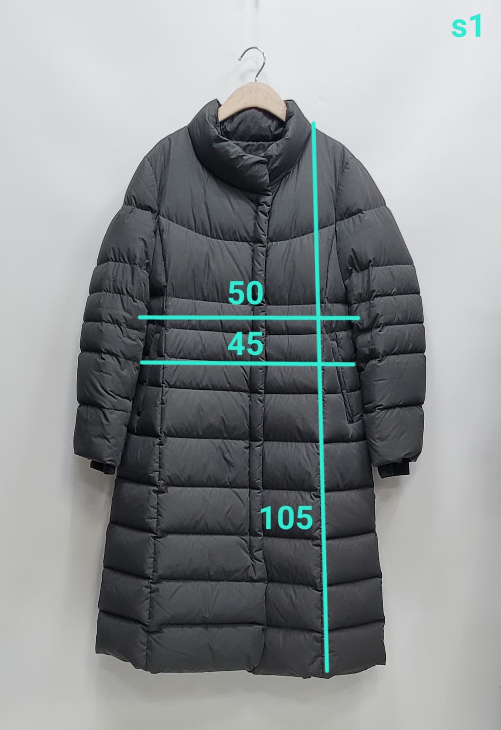 VOV 보브 다운 롱 패딩 / 여 55 블랙
 상품이미지10