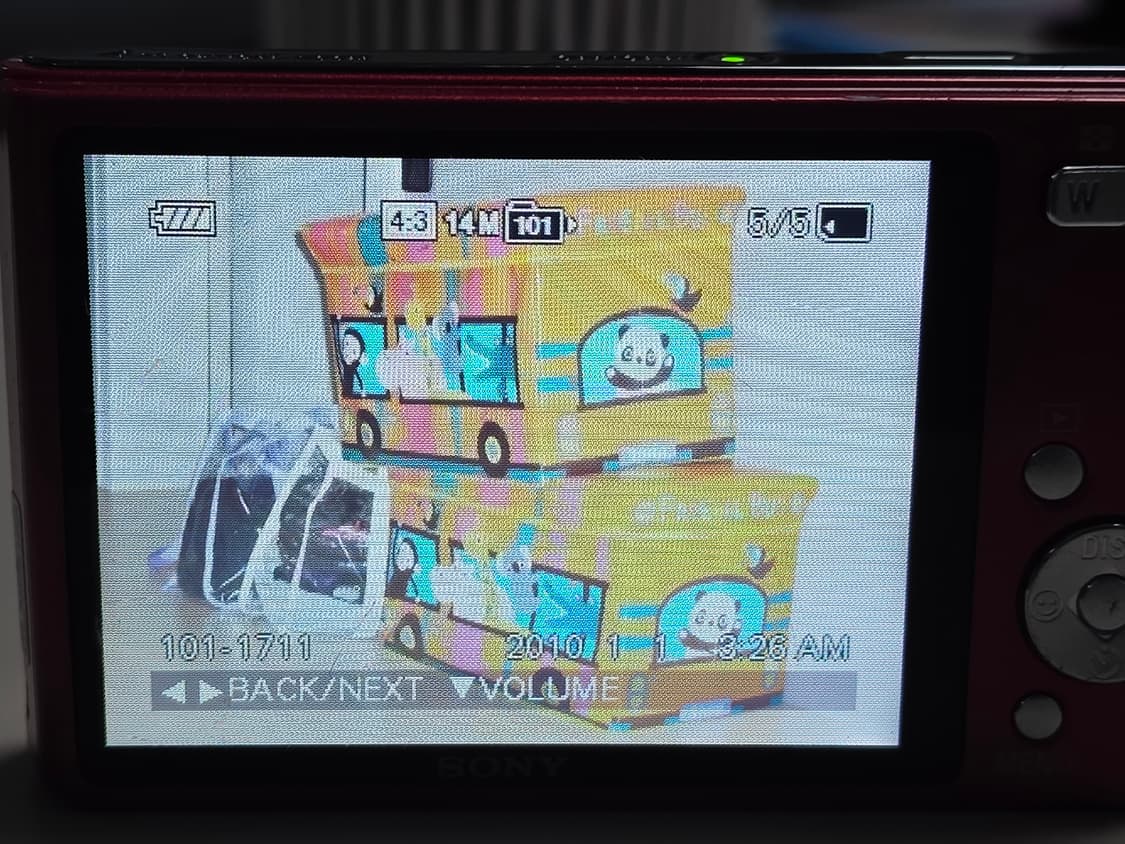 소니 사이버샷 DSC-W330 빈티지 디지털카메라 상품이미지7