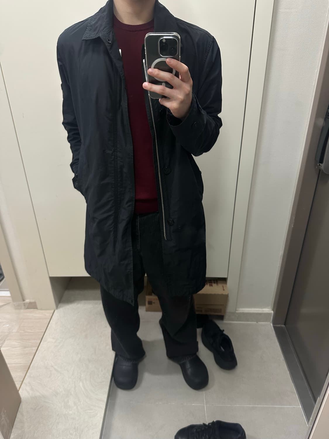 스톤아일랜드 마이크로랩스 트렌치 m 상품이미지2