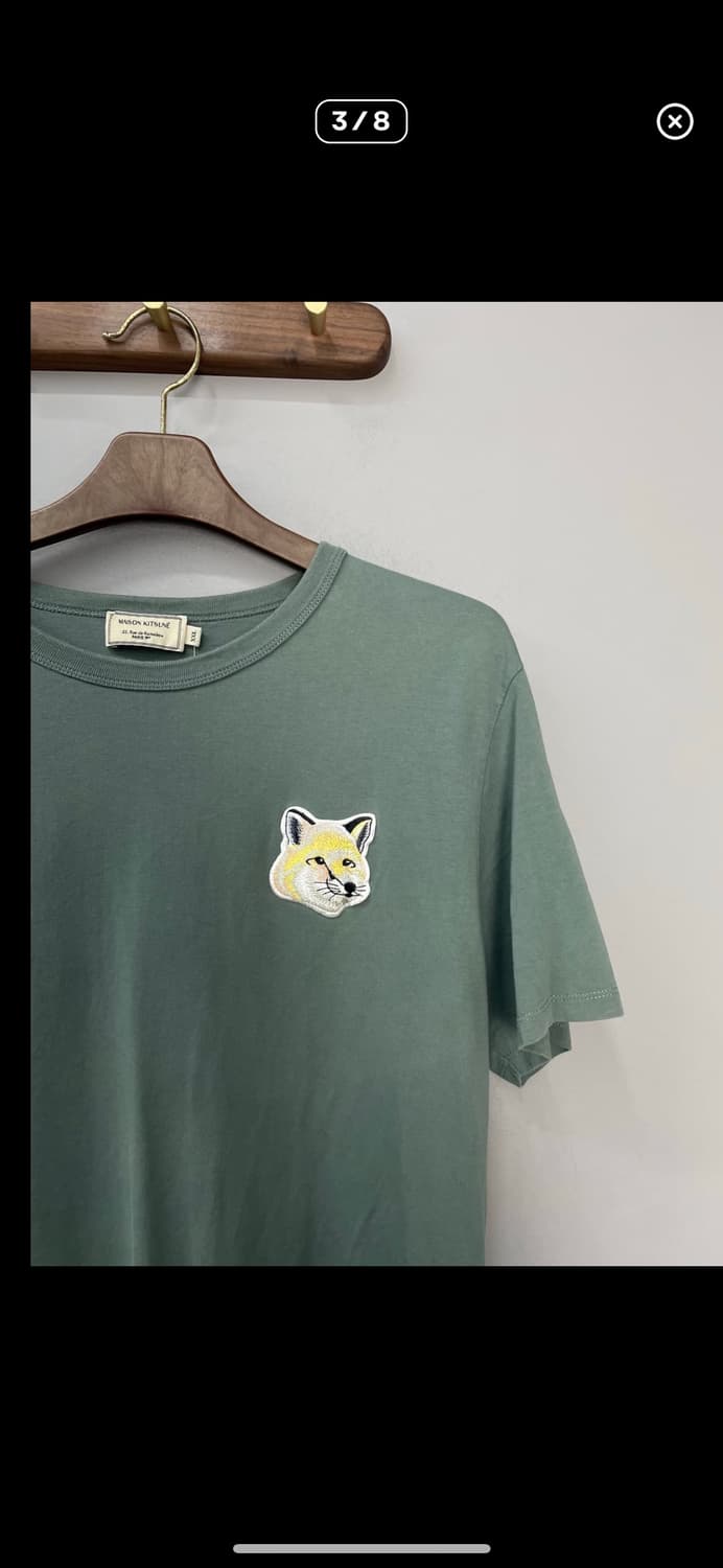 메종키츠네 빅 파스텔 폭스 반팔 A2418 상품이미지3