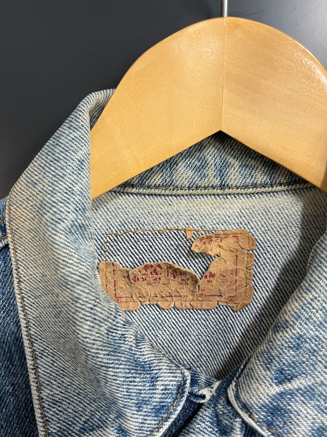 90's Levis Type3 리바이스 3세대 오리지널 트러커 데님 자켓 상품이미지5