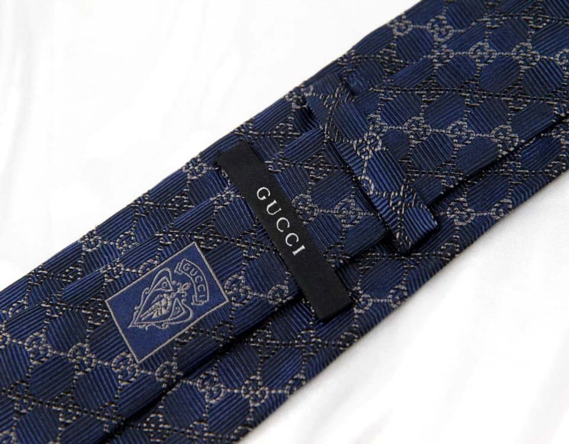 구찌 8cm A+등급 GG로고 남자 명품 넥타이 상품이미지5