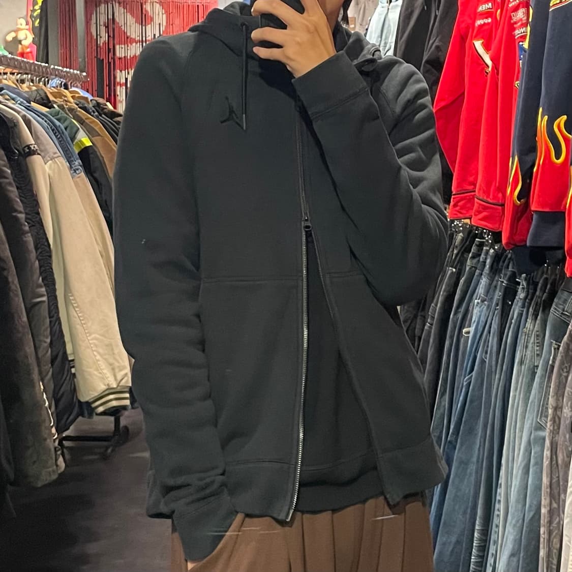 [IM] nike jordan 나이키 조던 블랙 후드집업 상품이미지4