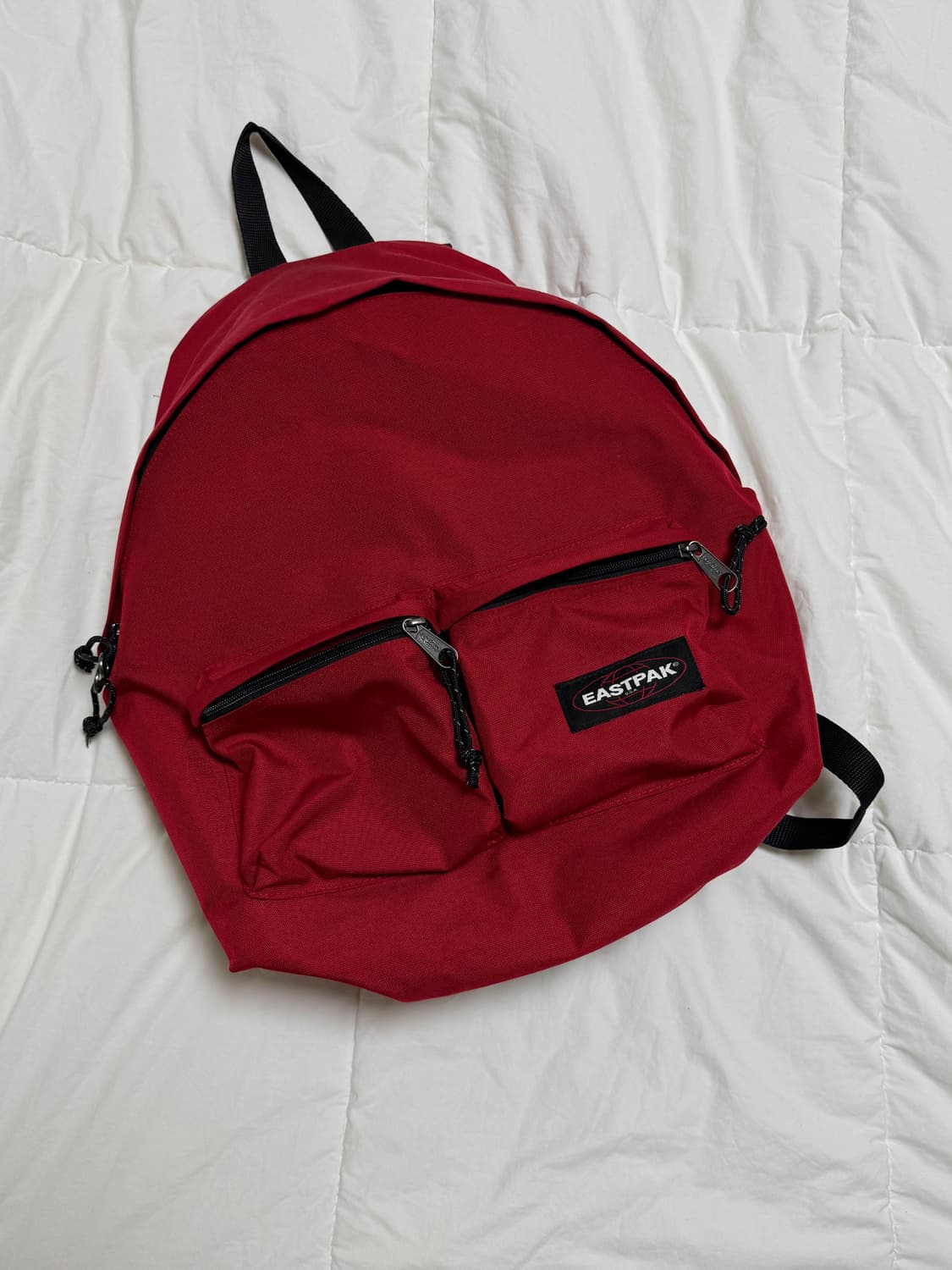 이스트팩 패디드 더블러 백팩 레드 상품이미지1