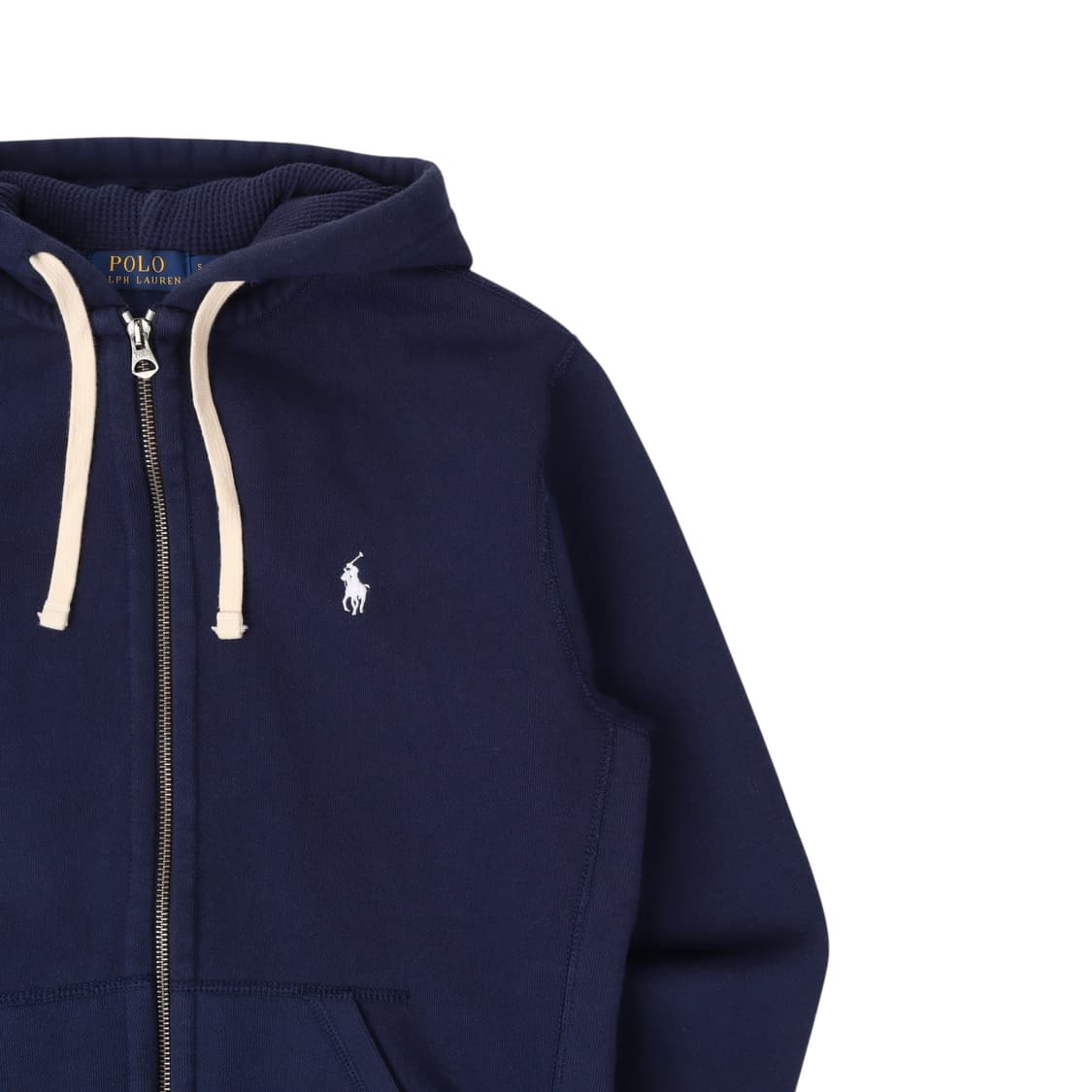 폴로 랄프로렌 네이비 써멀 후드집업 상품이미지3