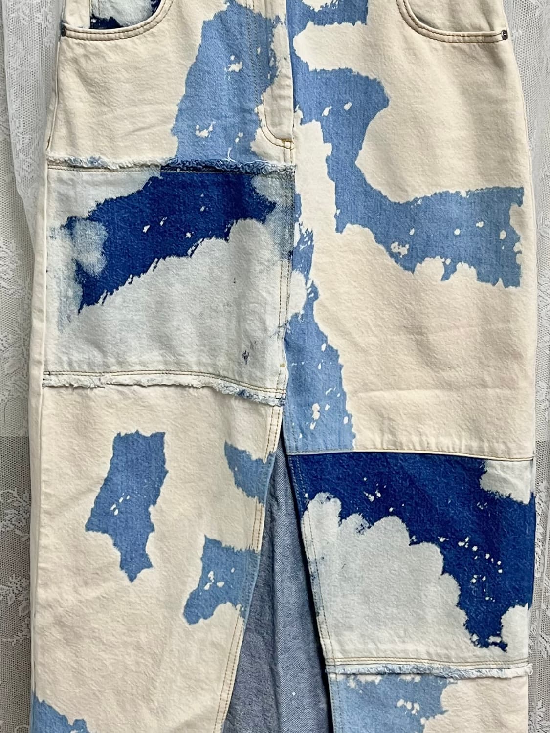 S-M) 핀코 핑코 PINKO 데님 스커트 상품이미지3