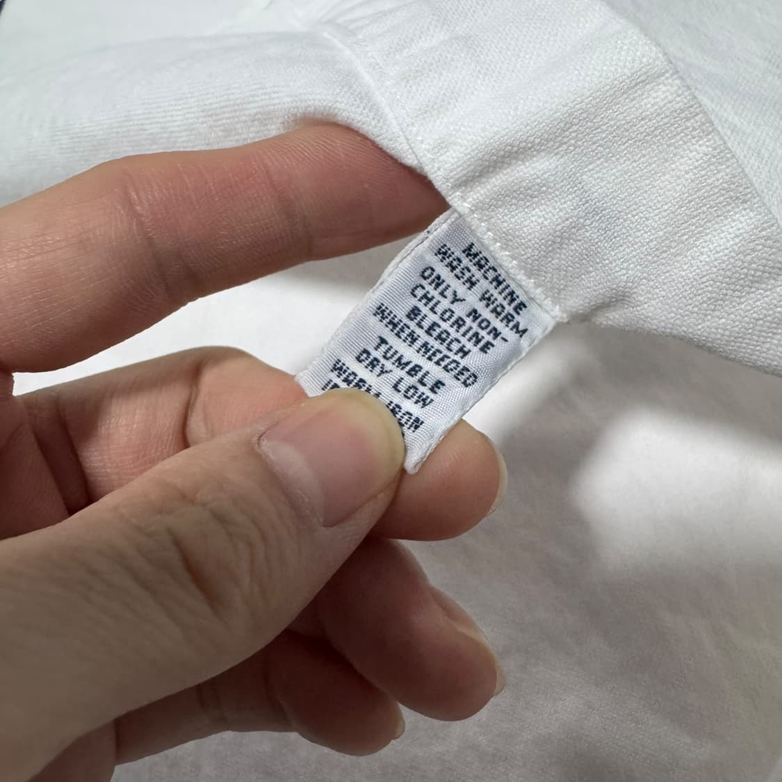 폴로 랄프로렌 옥스포드 오버 화이트 셔츠 상품이미지4