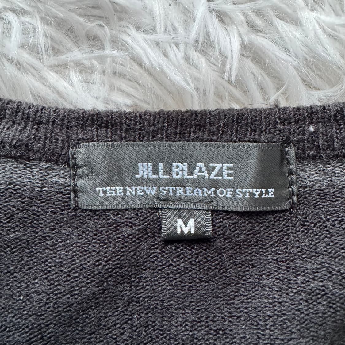 JILL BLAZE 일본빈티지 y2k 니트 노드 빈티지니트 M 46 상품이미지4