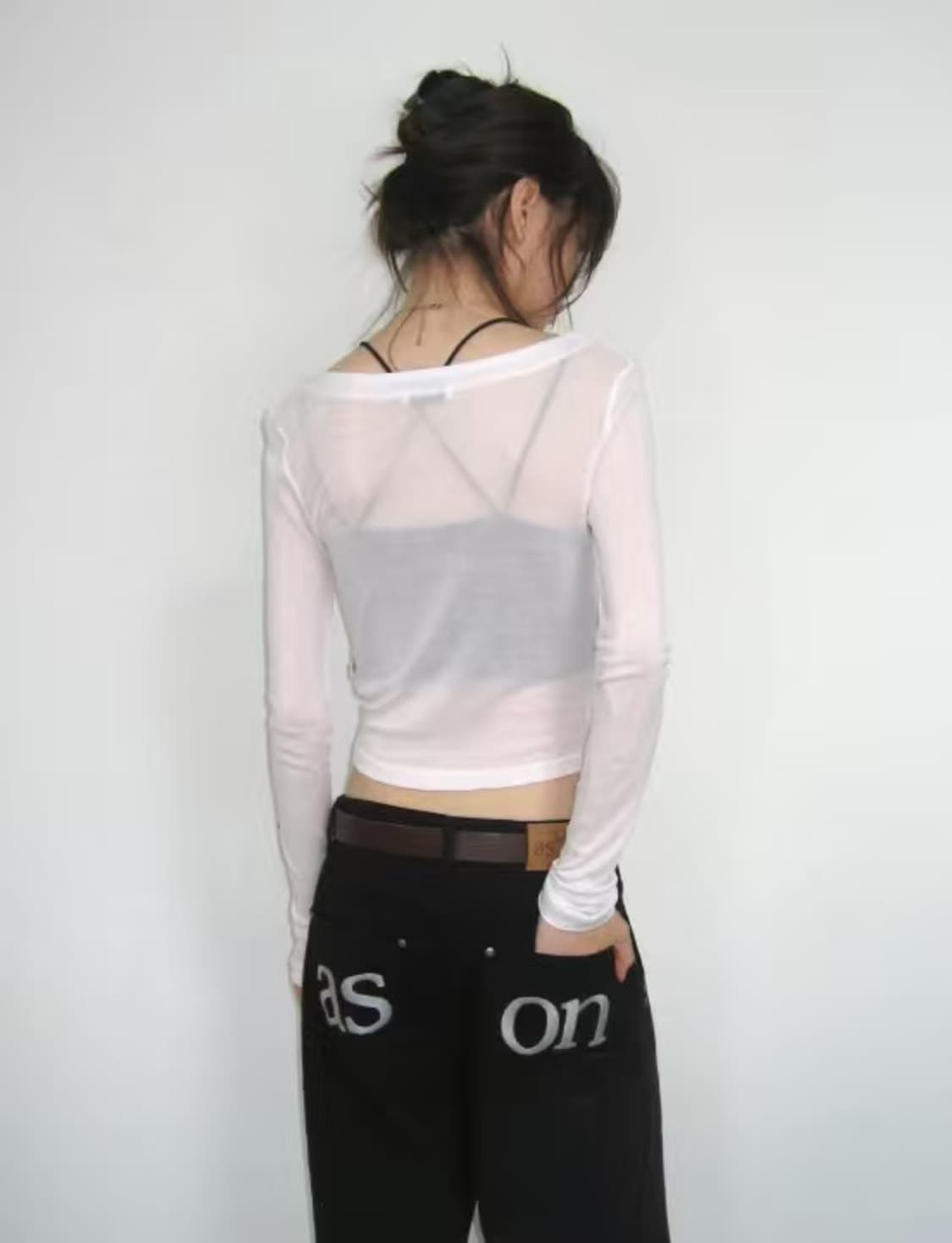 ASON SEE-THROUGH T 상품이미지5