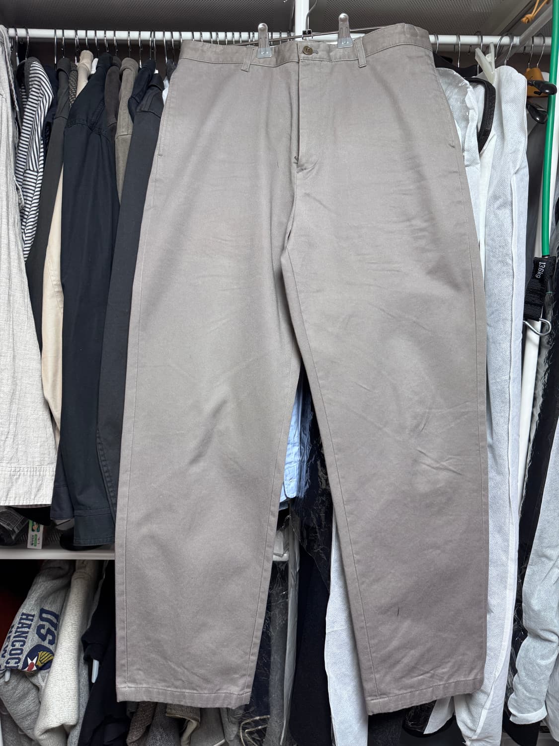 포터리 워시드 테이퍼드 팬츠 그레이 3사이즈  상품이미지1