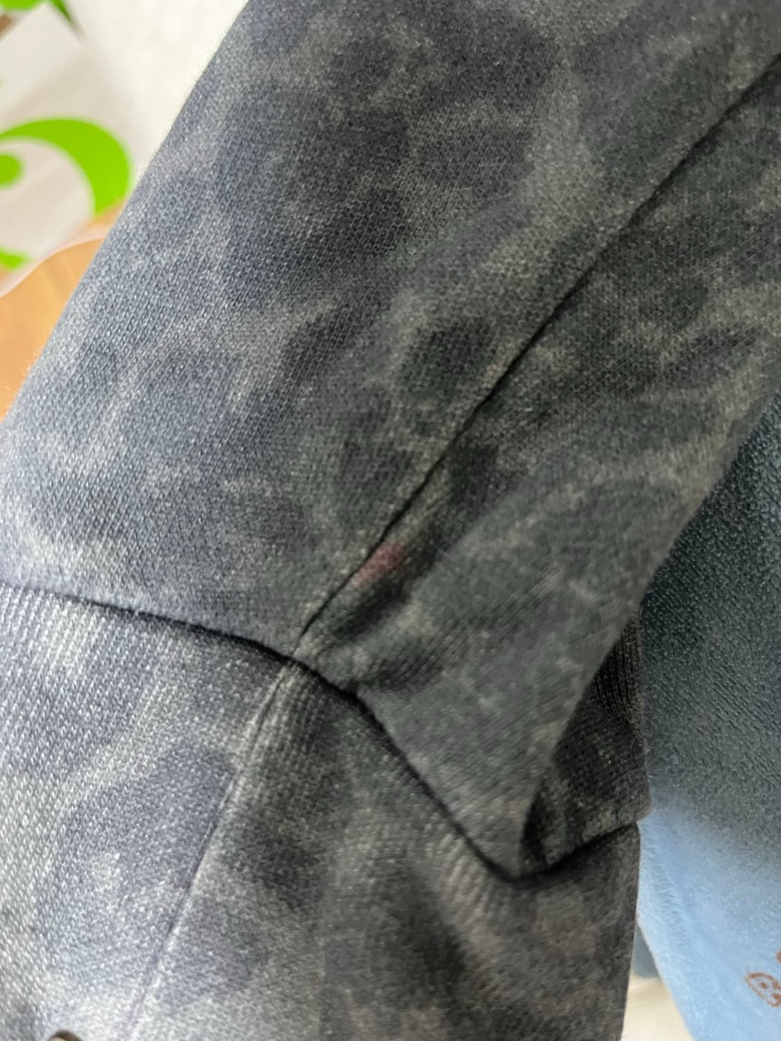 스웨이드 레오파드 후드집업 상품이미지3