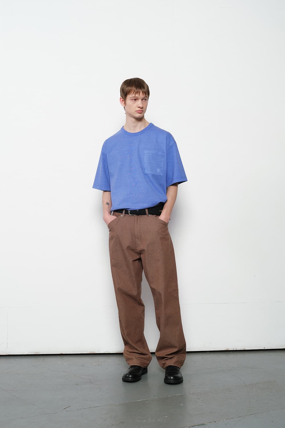 홀리선/Blueborn 데님 브라운/ S 상품이미지1