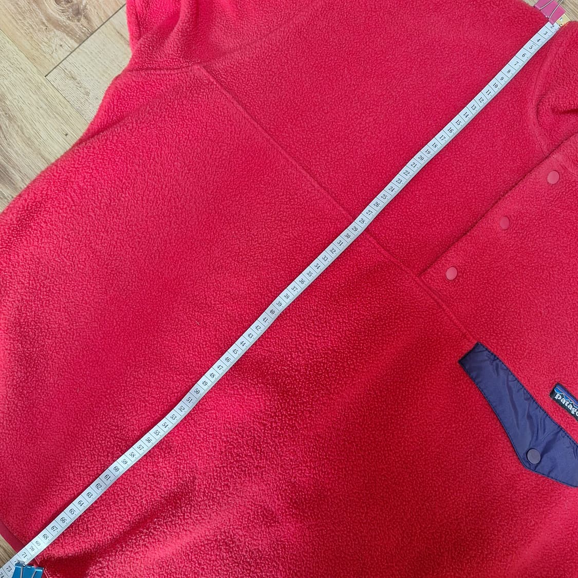 90s 파타고니아 신칠라 스탭티 레드 XL 상품이미지10
