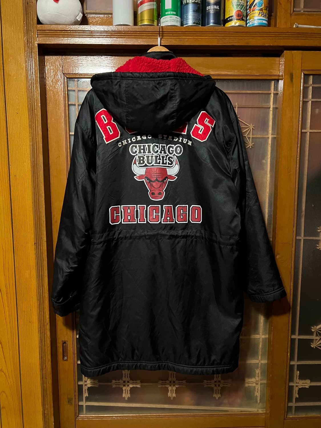 NBAx캐피탈 시카고불스 올드스쿨 벤치파카 상품이미지3