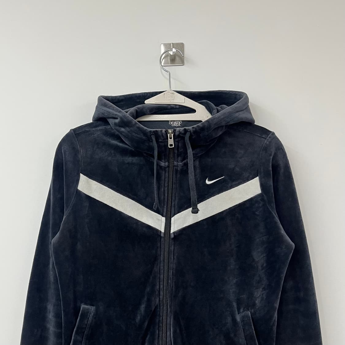 나이키 스우시 벨벳 트랙탑 후드 져지 상품이미지4