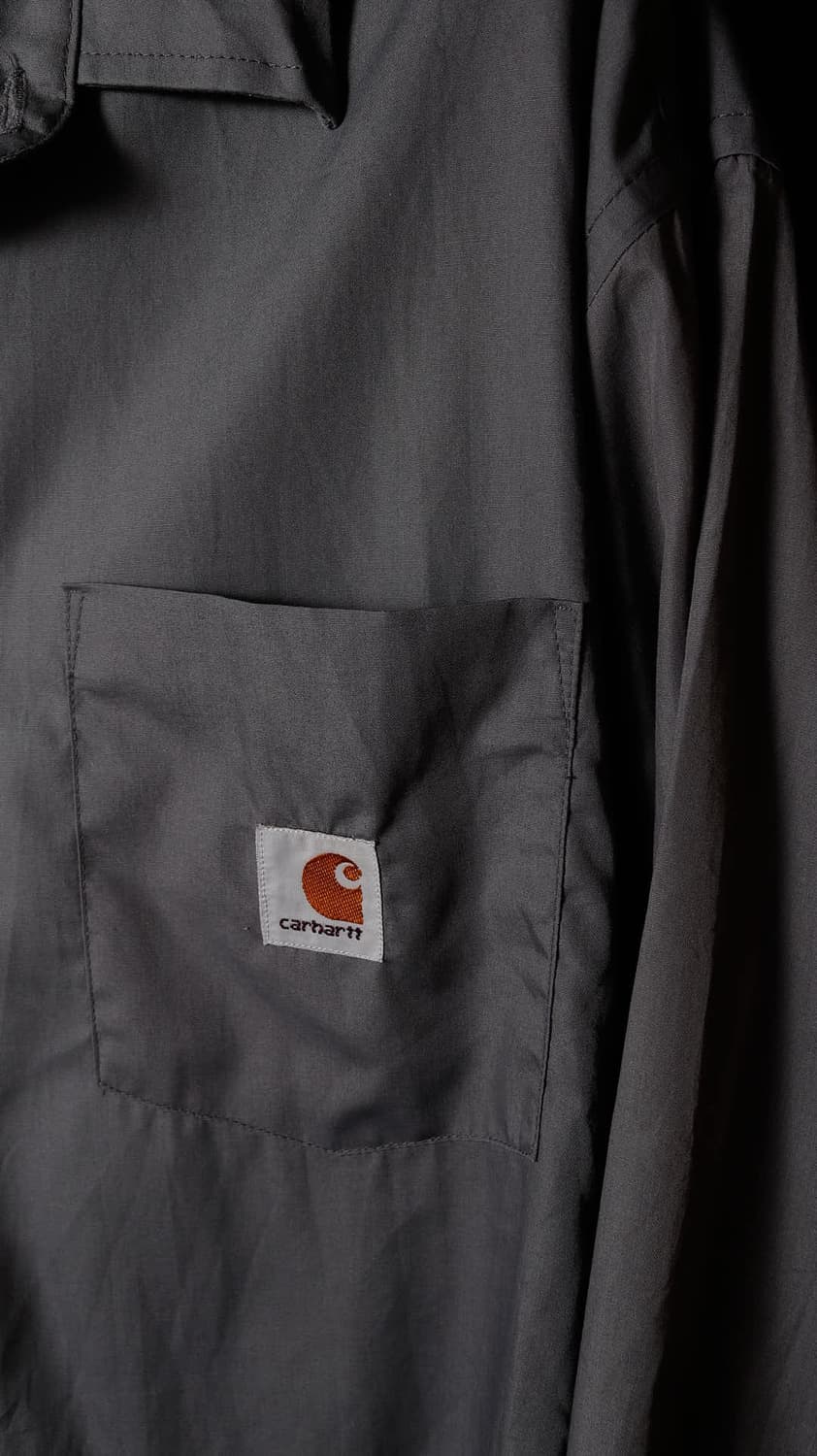 칼하트 회색 솔리드셔츠 상품이미지4