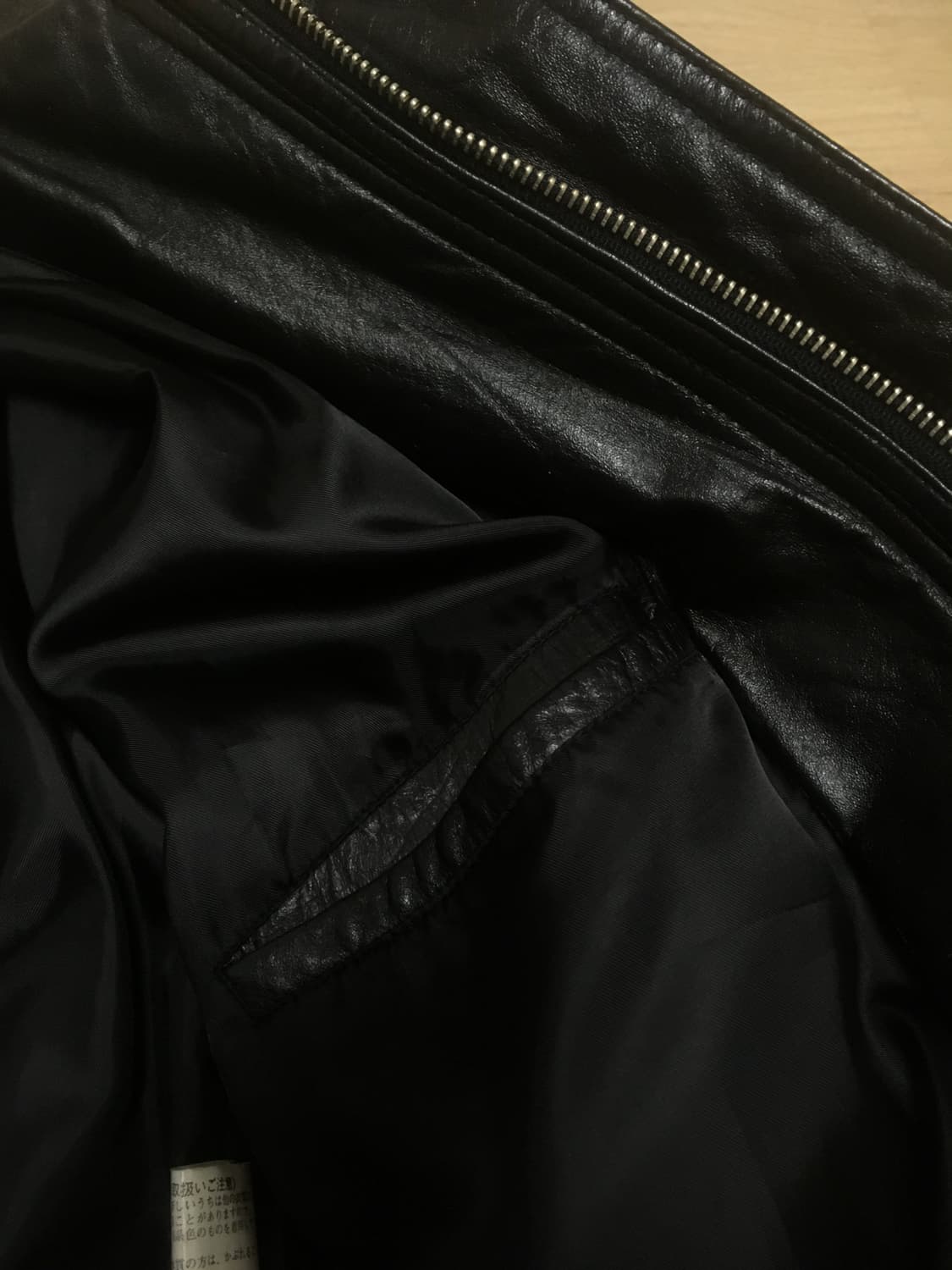 빈티지 가죽 레더 카코트 자켓 상품이미지6