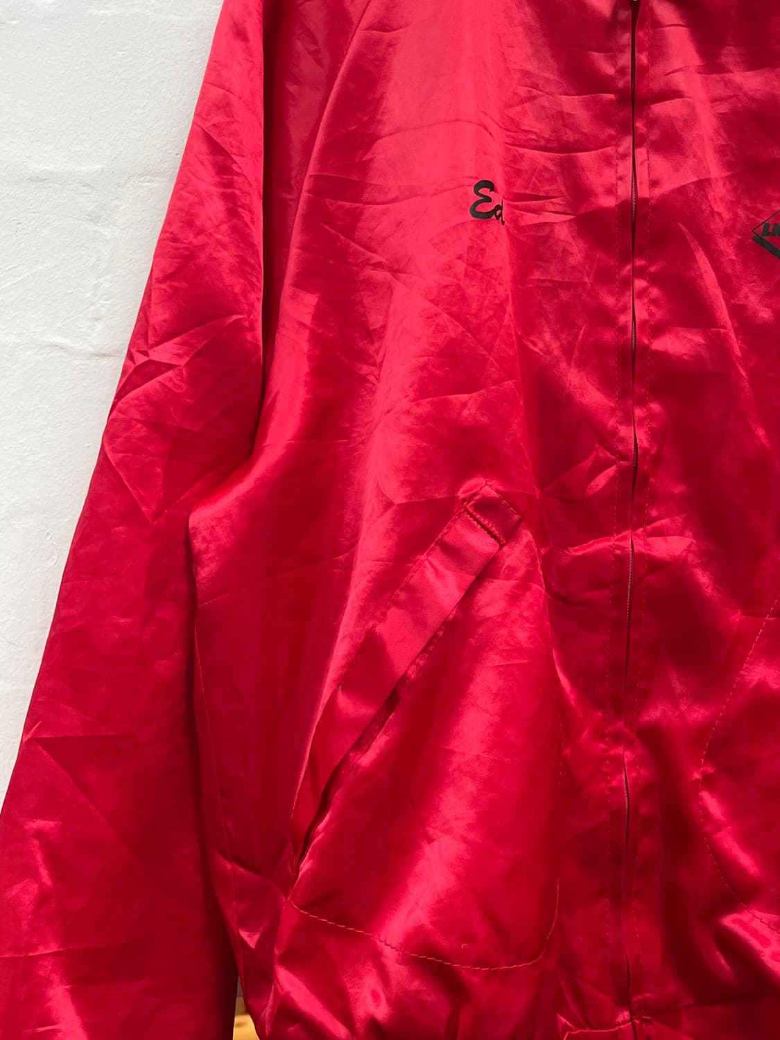 Pla-Jac USA 나일론 워크자켓 레드 M 상품이미지4