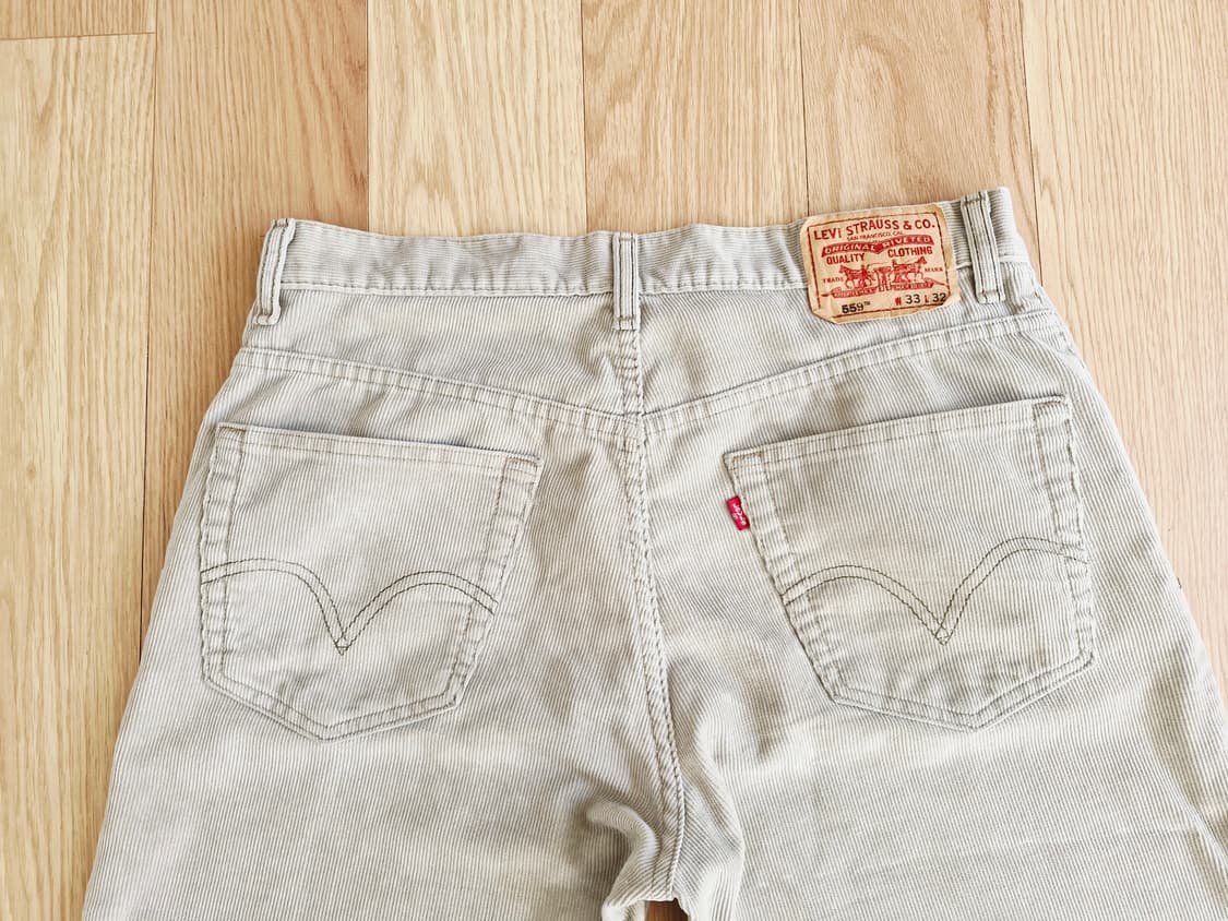 빈티지 리바이스 559 코듀로이 팬츠 33 상품이미지2