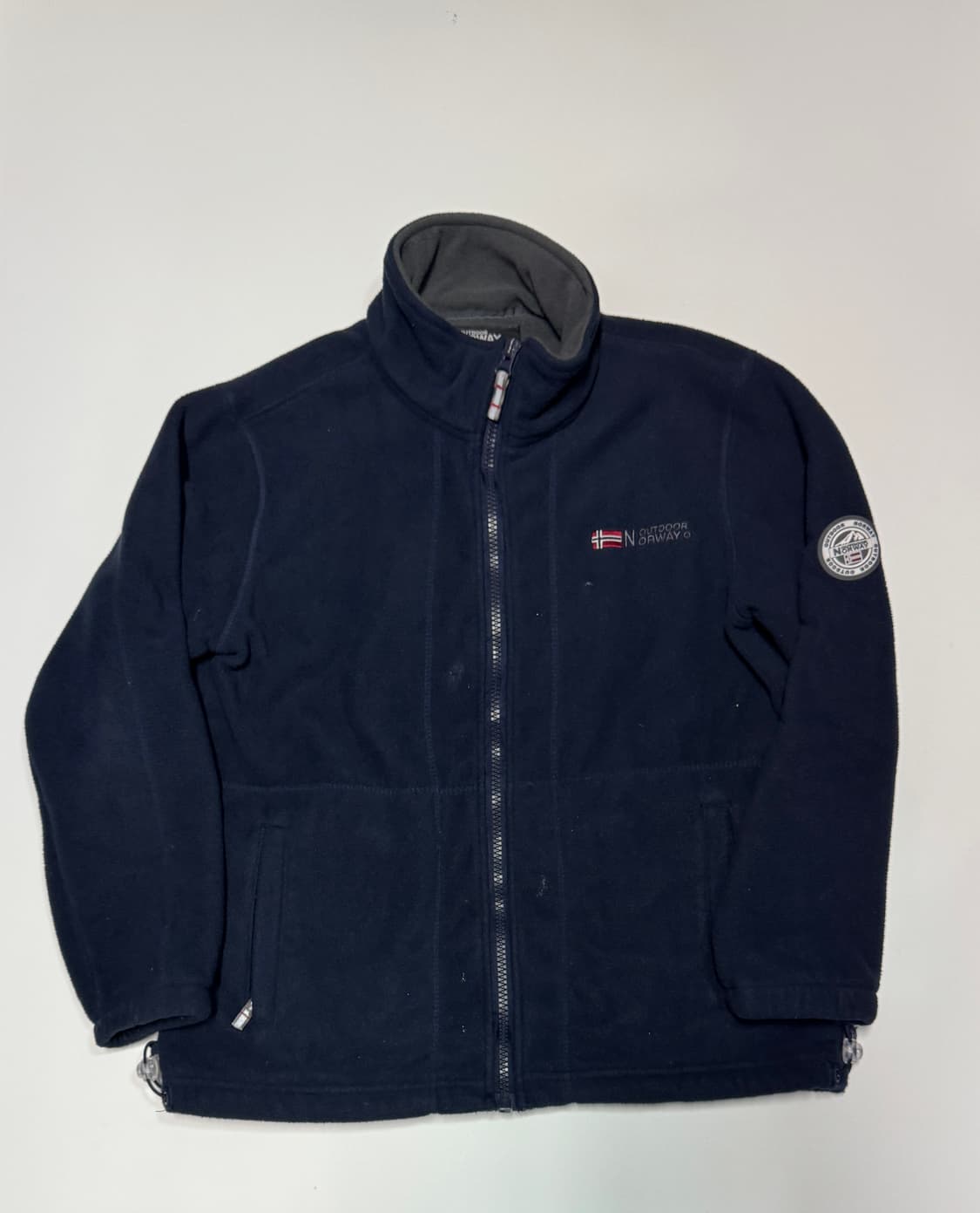 노르웨이 아웃도어 빈티지 플리스 자켓 M 상품이미지1