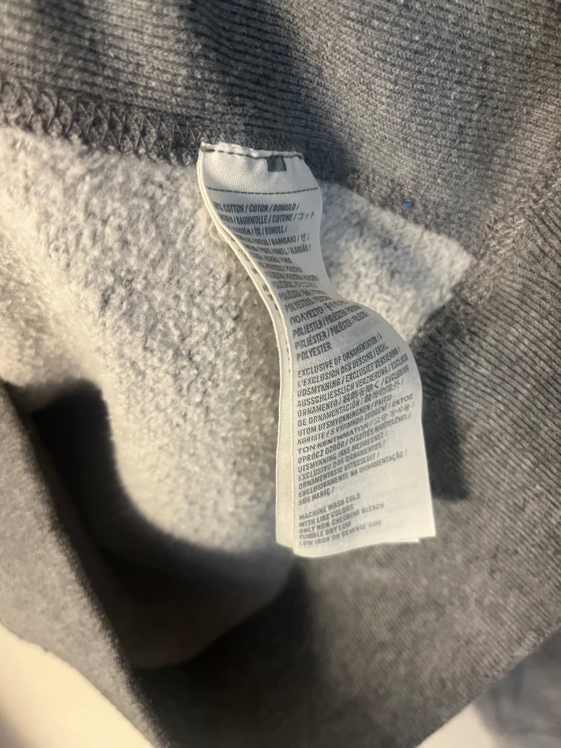 아베크롬비 후드티 그레이 [S size]  상품이미지5