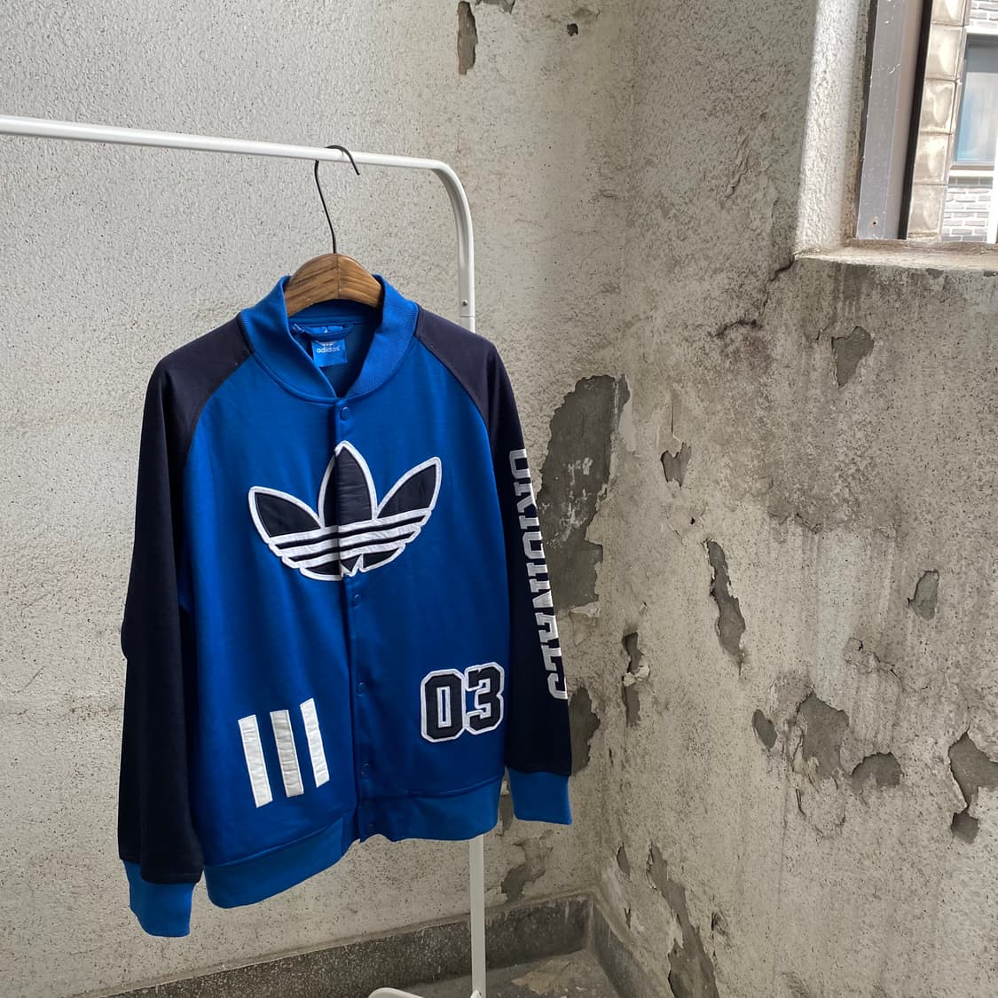 M )아디다스오리지널야구점퍼 야구잠바 A0089 상품이미지2