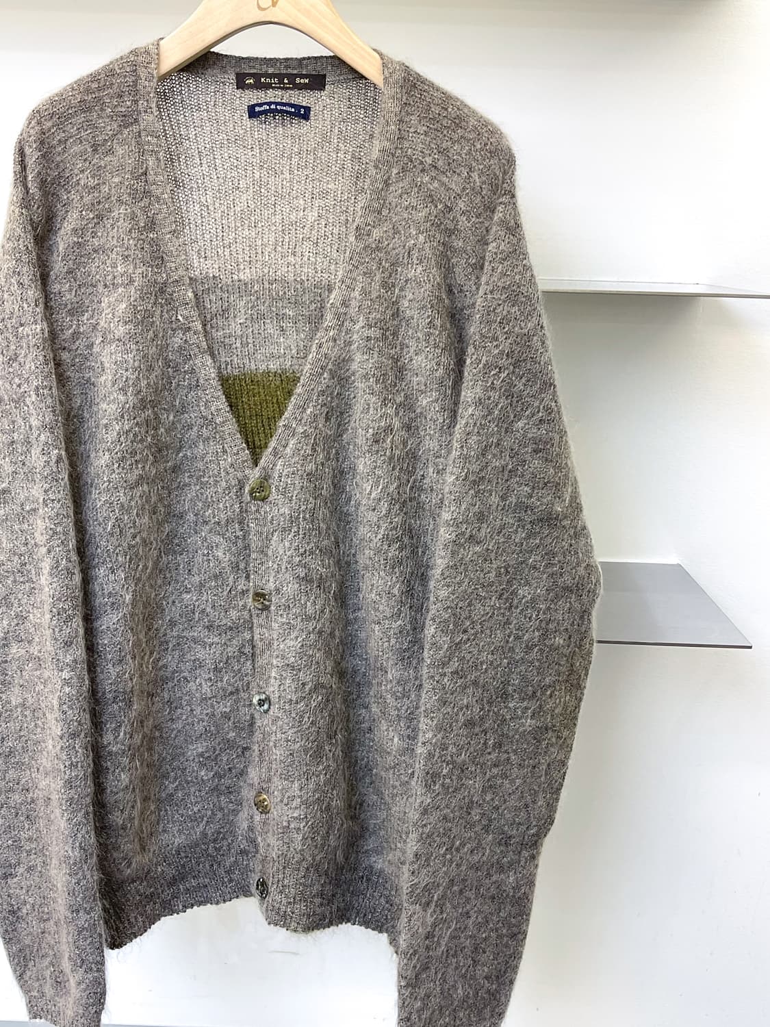 Knit&Sew 모헤어 가디건 상품이미지3