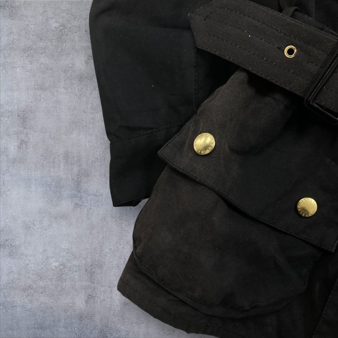 바버 인터내셔널 오리지널 블랙 왁스 자켓 상품이미지4