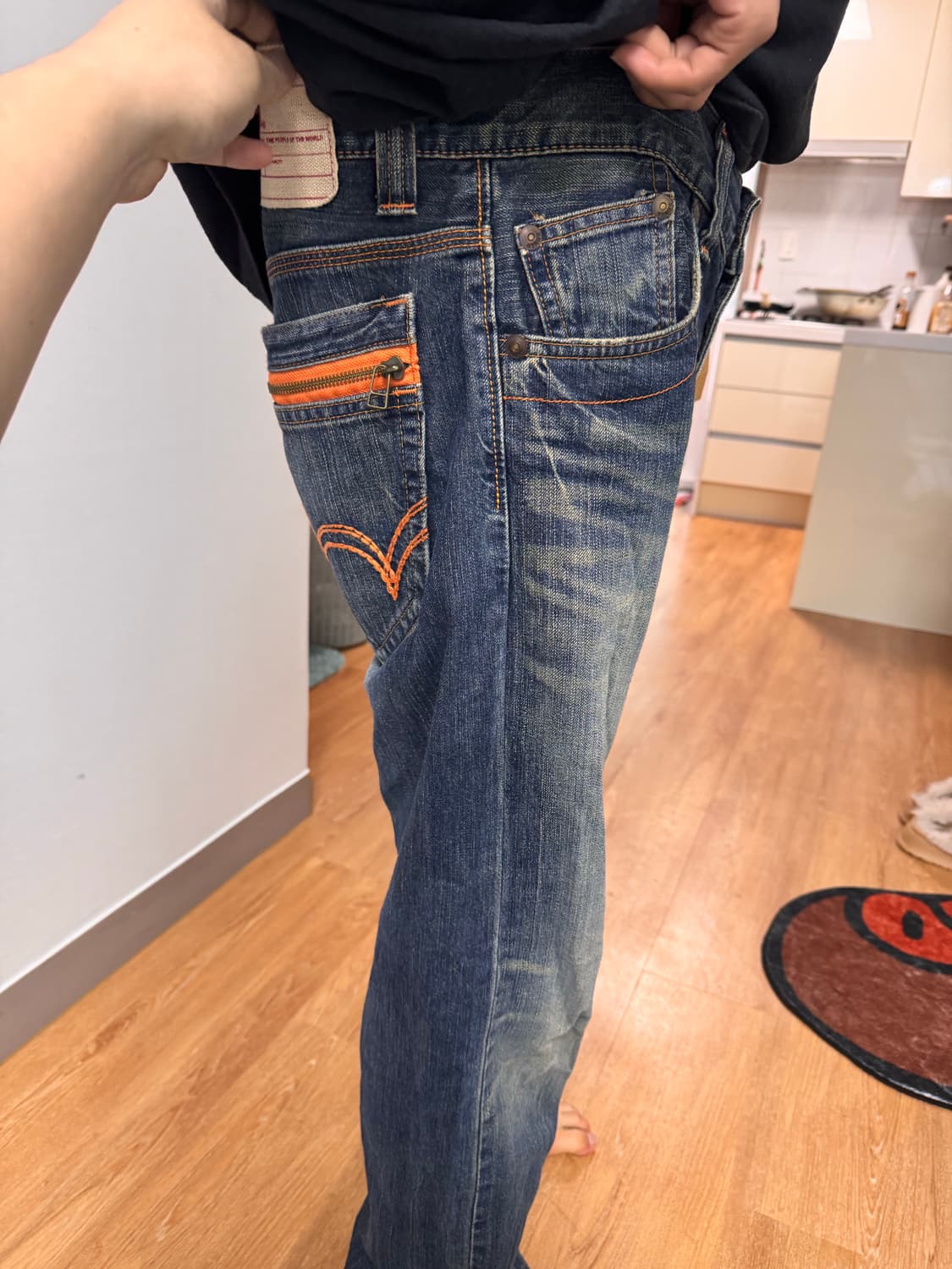 y2k 에드윈 청바지 데님 팬츠 상품이미지5