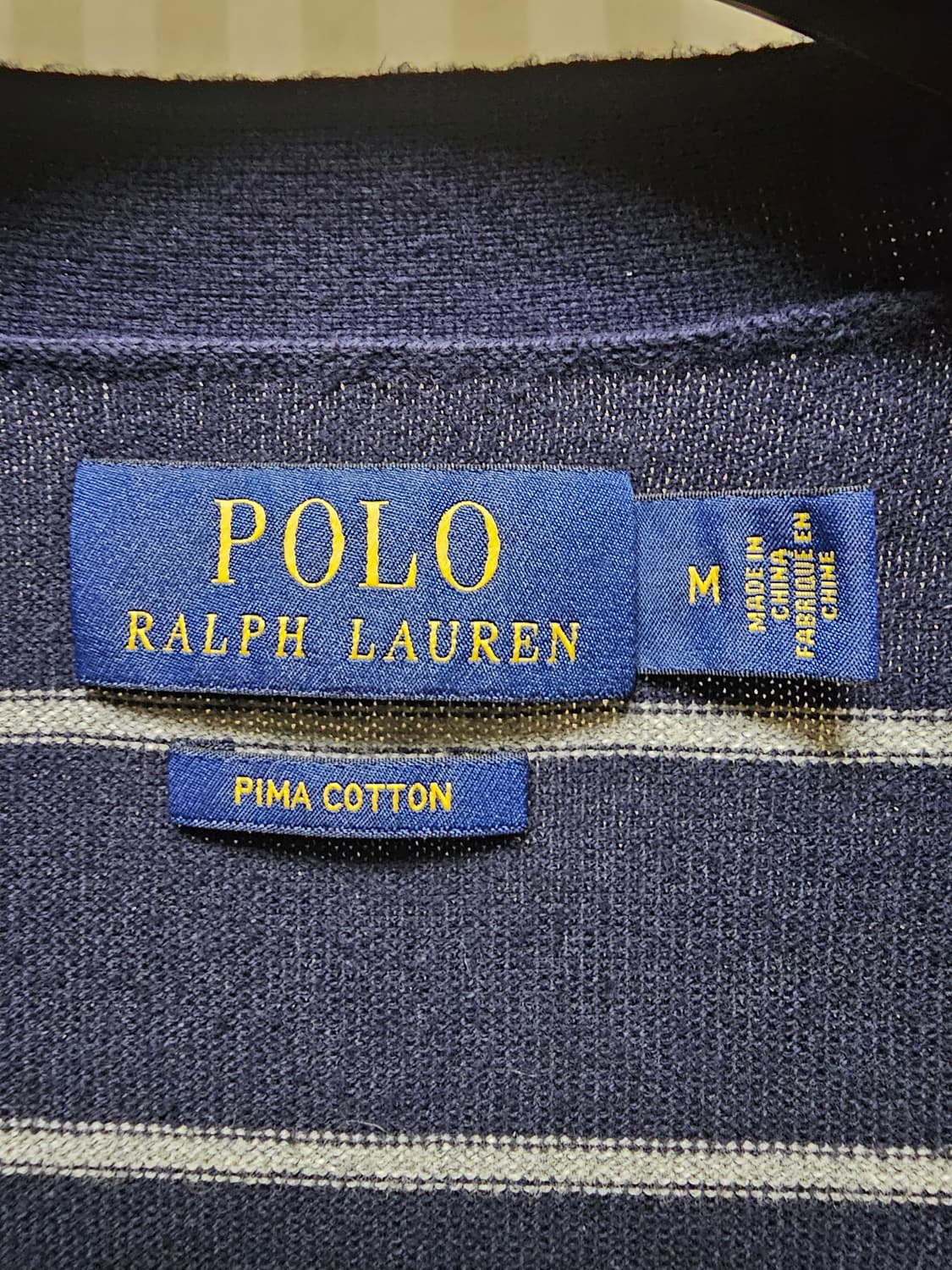 폴로 가디건 피마 M 상품이미지8