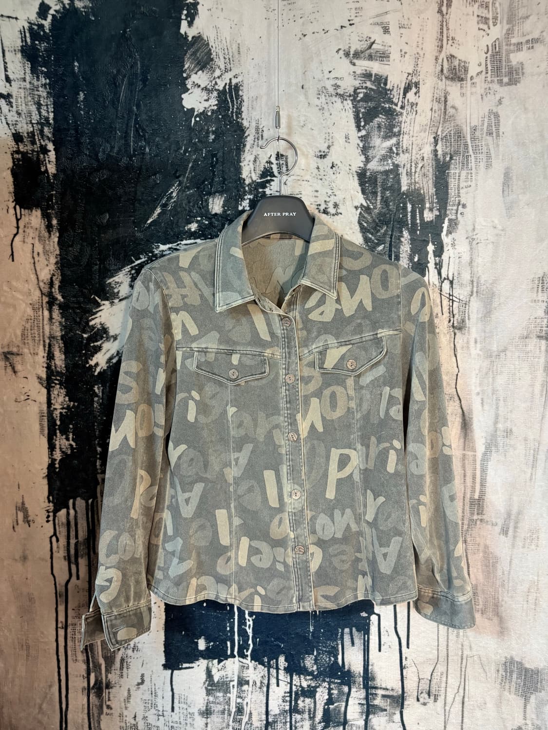 Vintage peach skin jacket  상품이미지1