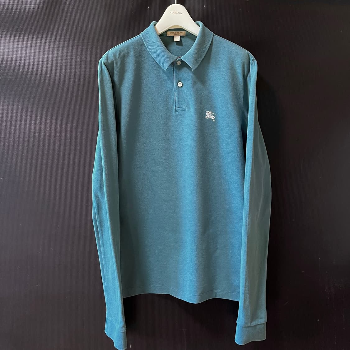M) 버버리 브릿 피퀘 폴로 셔츠 상품이미지1