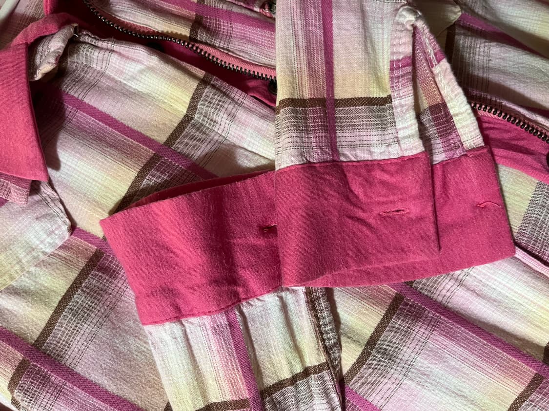 빈티지 레이어드 체크 셔츠 상품이미지4