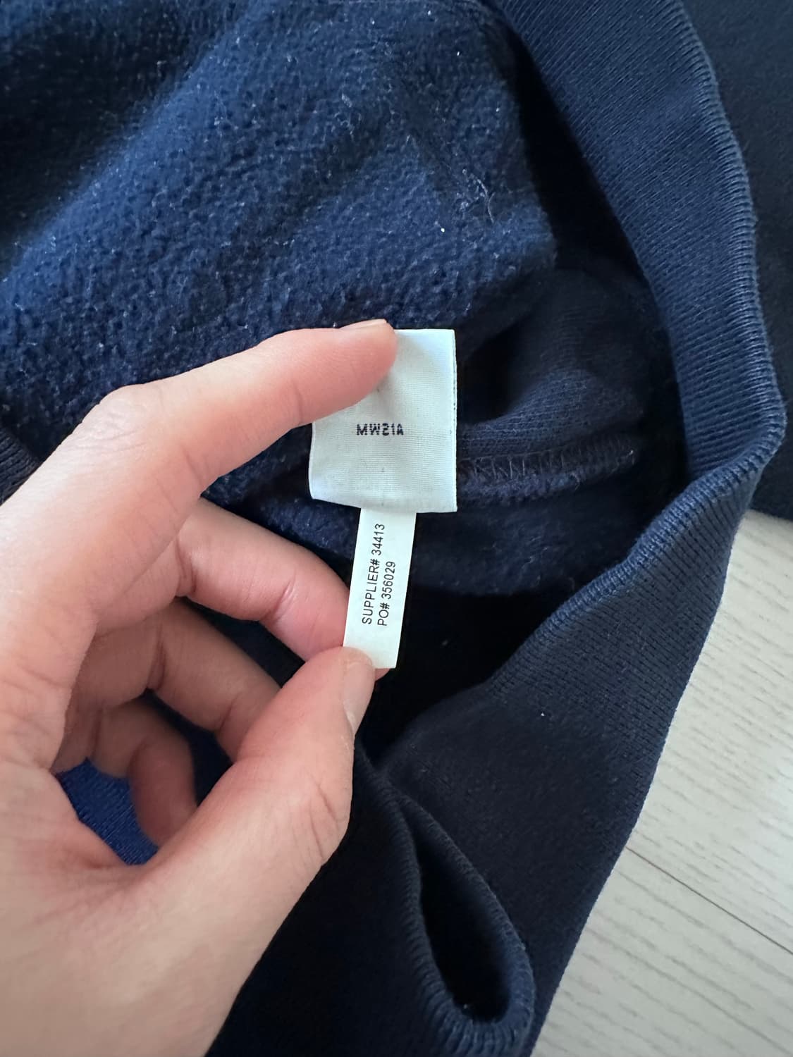 폴로 랄프로렌 포니로고 네이비 써멀 헤비 후드집업 상품이미지9