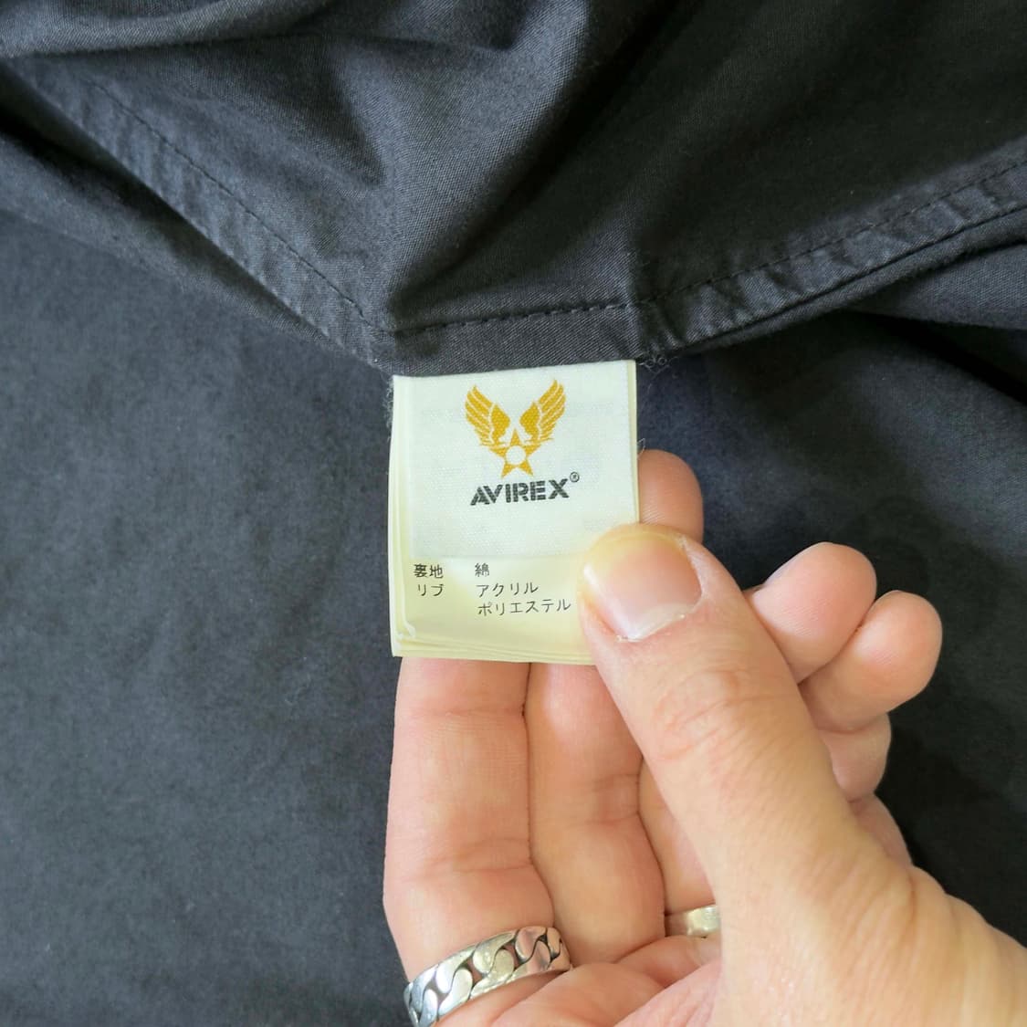 아비렉스 TYPE BLUE MA-1 데님 자켓 상품이미지6