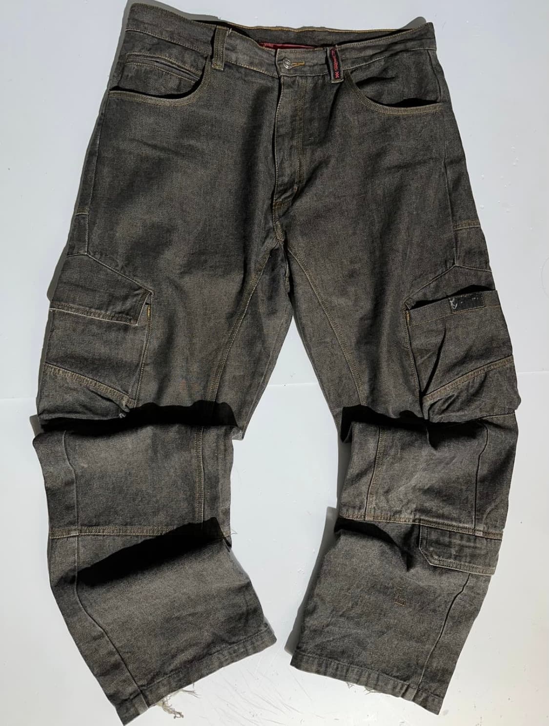 반스 브라운 올드스쿨 힙합 카고 데님 팬츠 36 상품이미지1