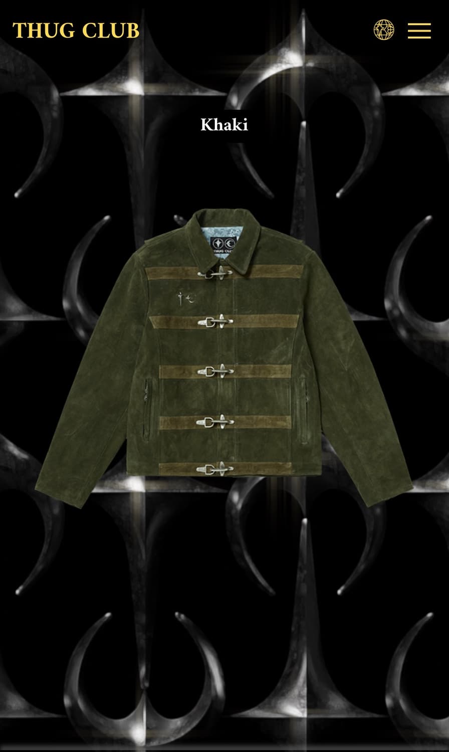 떠그클럽 바이오 솔져 레더 자켓 사이즈 3 상품이미지1