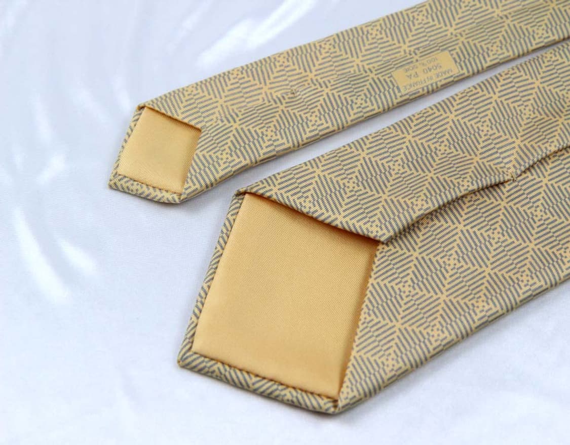 에르메스 9.1cm S등급 남자 명품 넥타이 상품이미지5