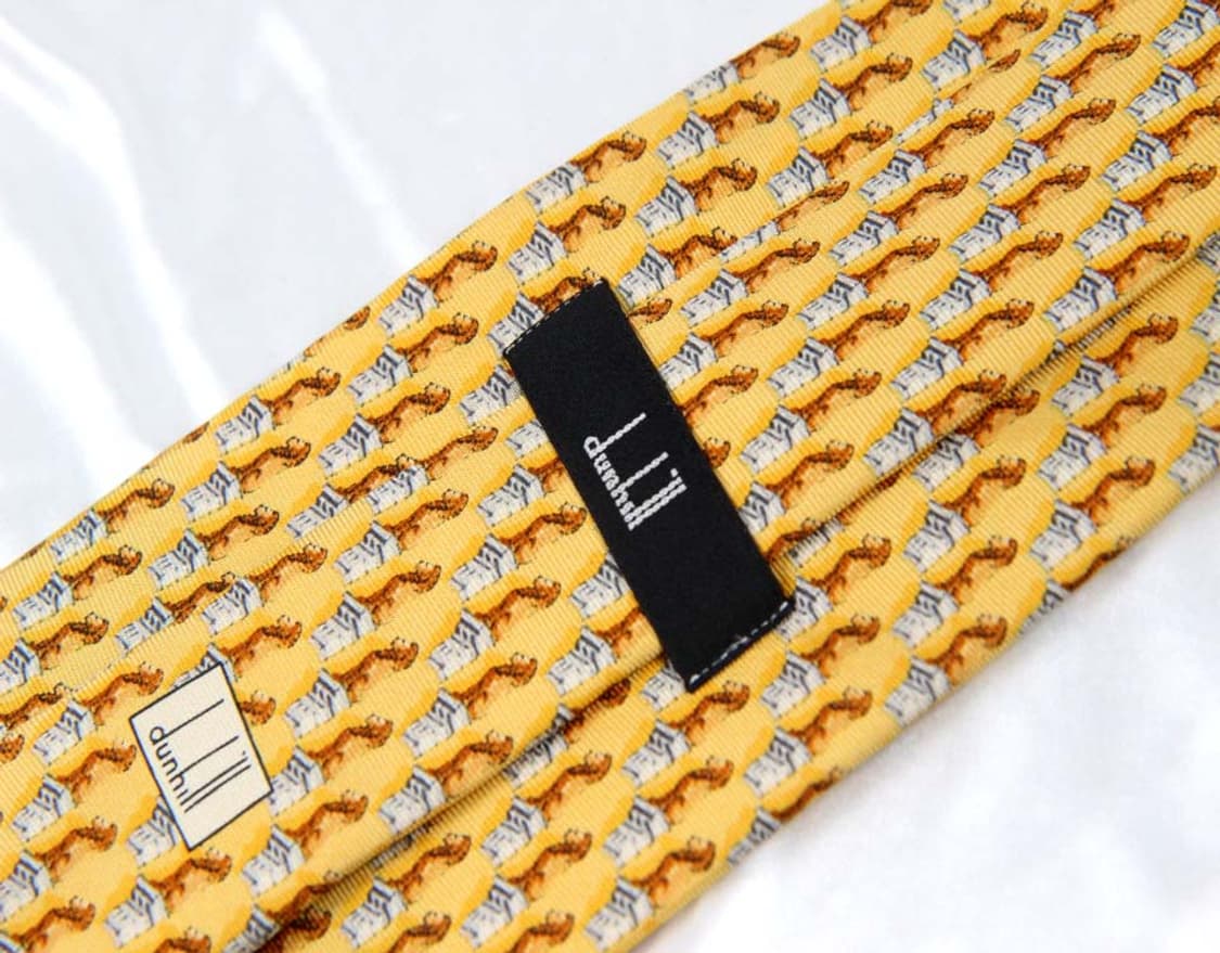 던힐 9.5cm A+등급 남자 명품 넥타이  상품이미지3