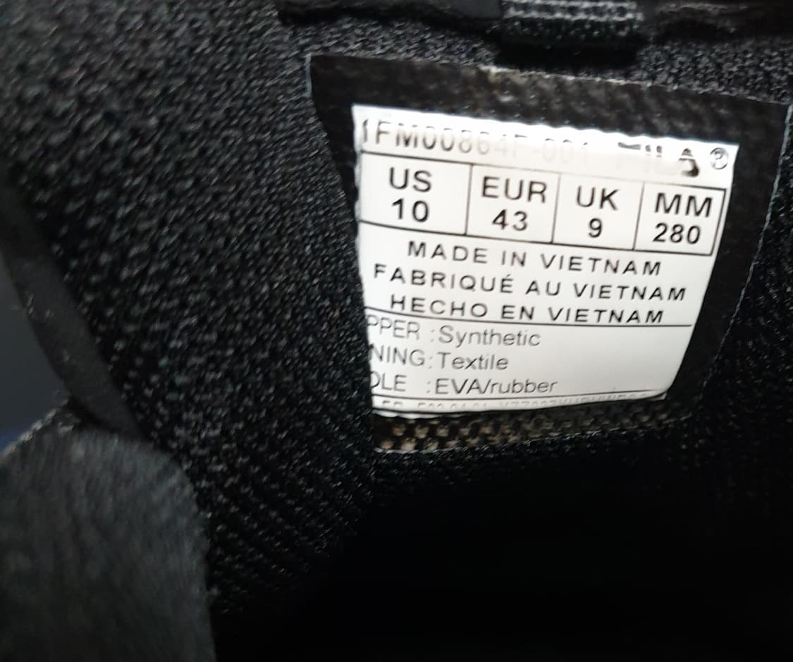 FILA 디스럽터2  어글리 스니커즈 블랙 (280) 상품이미지6