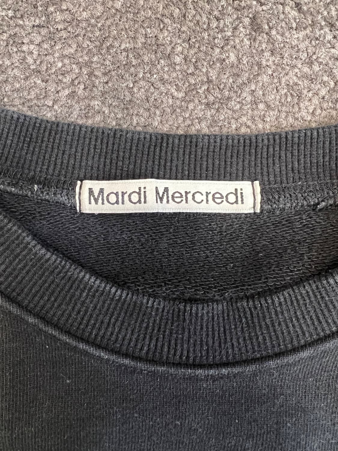 마르디 메크르디 플라워 맨투맨 상품이미지4