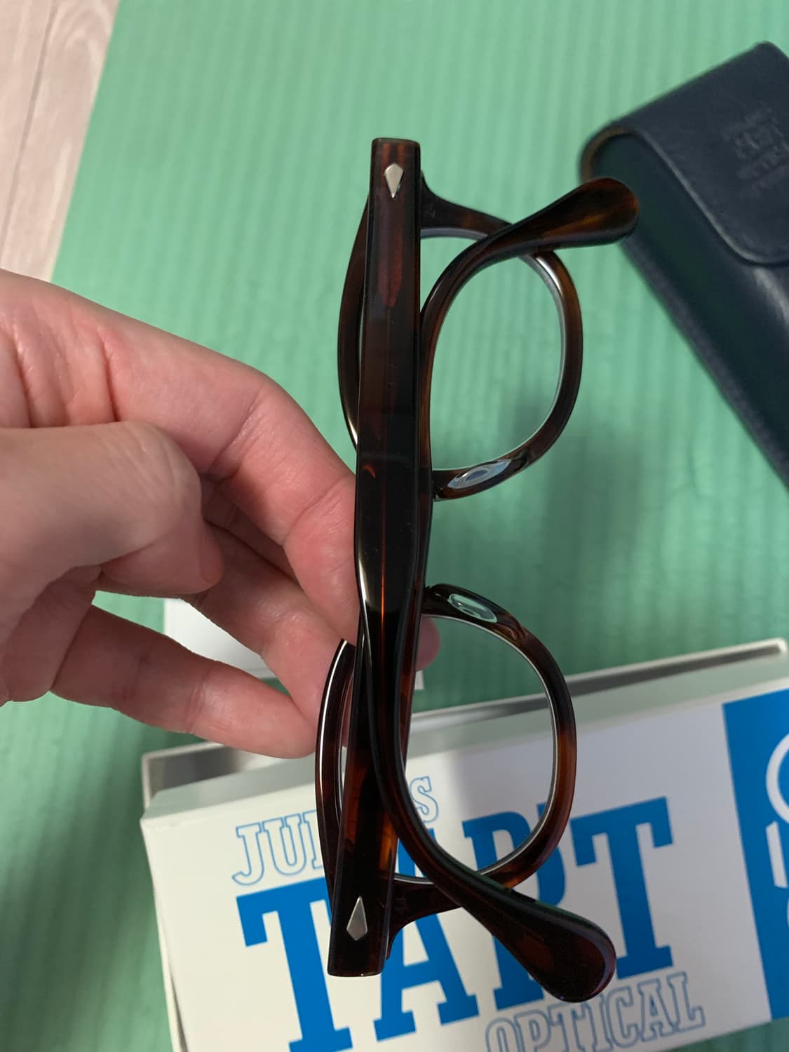 줄리어스 타르트 옵티컬 g.b.gafas 아넬 데미앰버 44x24 상품이미지6