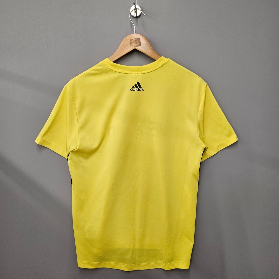 아디다스 기능성 반팔 티셔츠 옐로우 상품이미지2