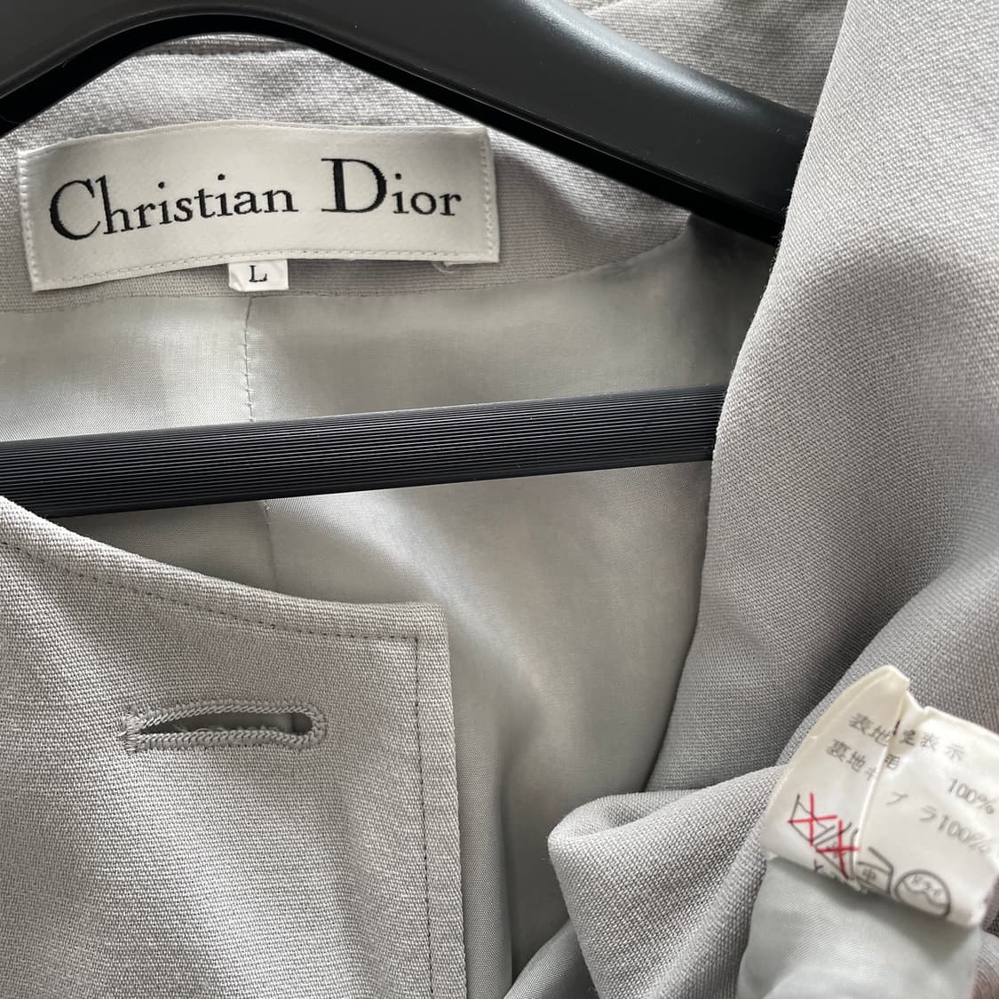 올드 크리스찬 디올 논카라 4계절 뉴울 자켓 상품이미지10